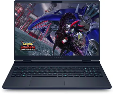 Alienware AC16251 Intel Core Ultra 9 275HX Ordinateur portable 40,6 cm (16") WQXGA 32 Go DDR5-SDRAM 1 To SSD NVIDIA GeForce RTX 5070 Wi-Fi 7 (802.11be) Windows 11 Home Espagnole Noir